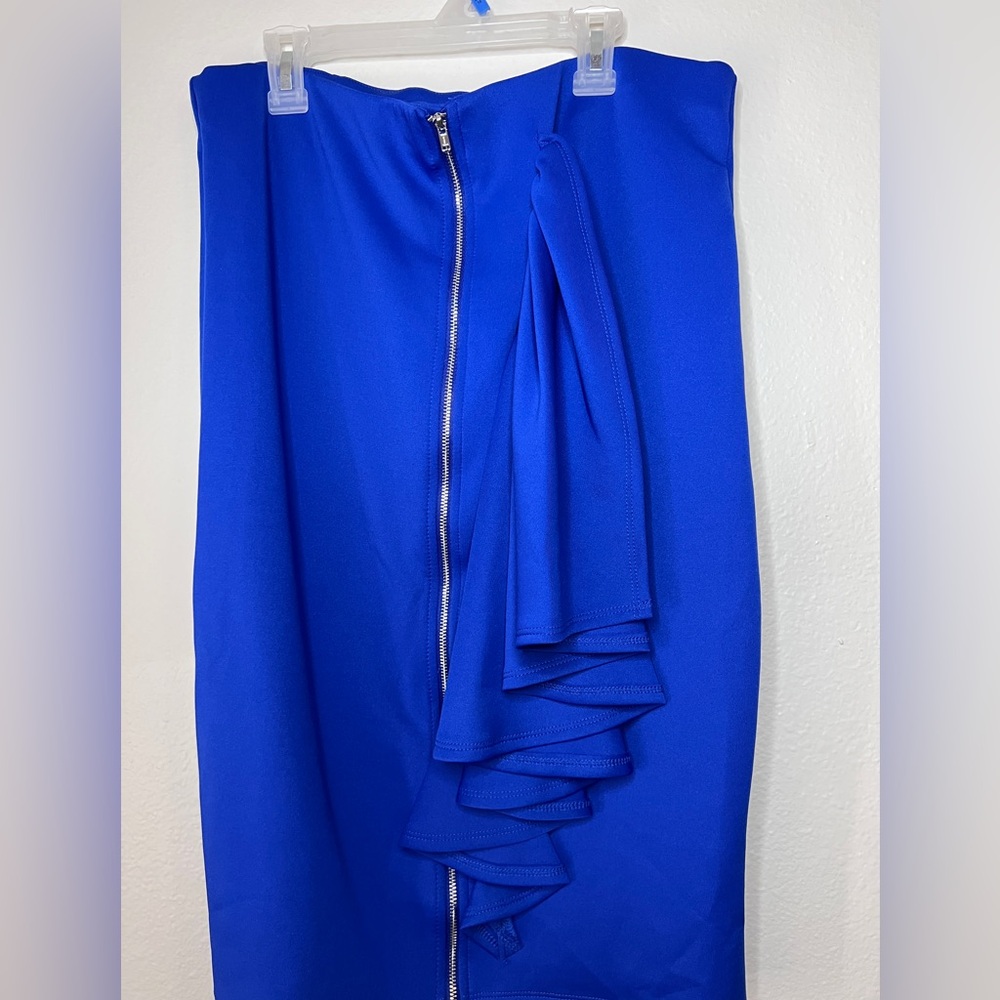 SHEIN Royal Blue Pencil Skirt